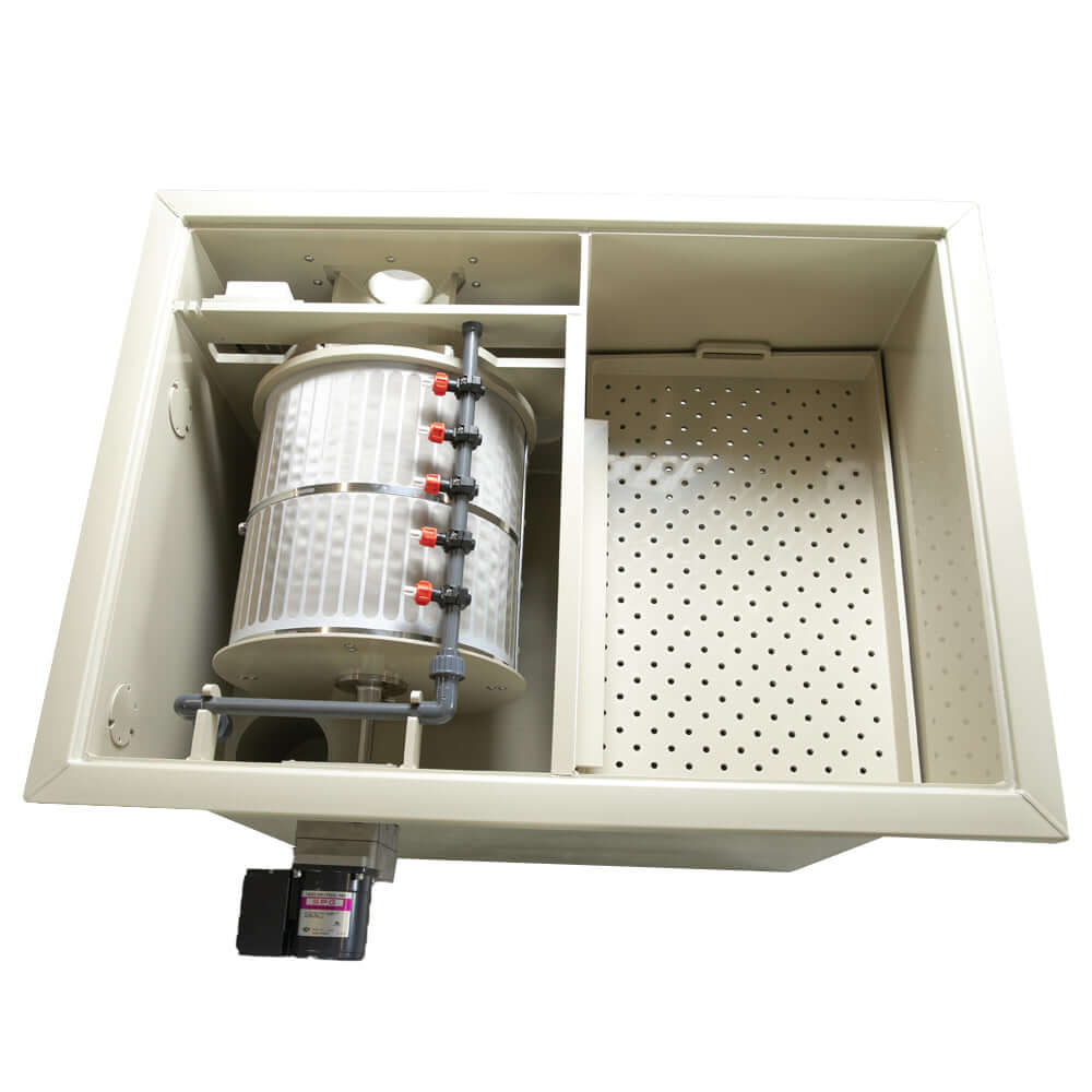 Sea Side Aquatics C22-TF Drum Filter With Bakki Shower - RDF C22-TF