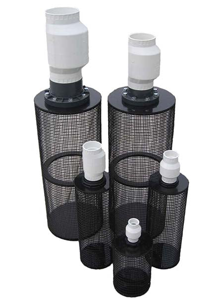 EasyPro 18" Long / 11" Diameter Centrifugal Pump Intake Filter - for 2" Pipe PIF2