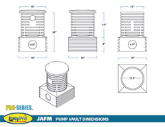 EasyPro Pro-Series Small Pump Vault JAFM