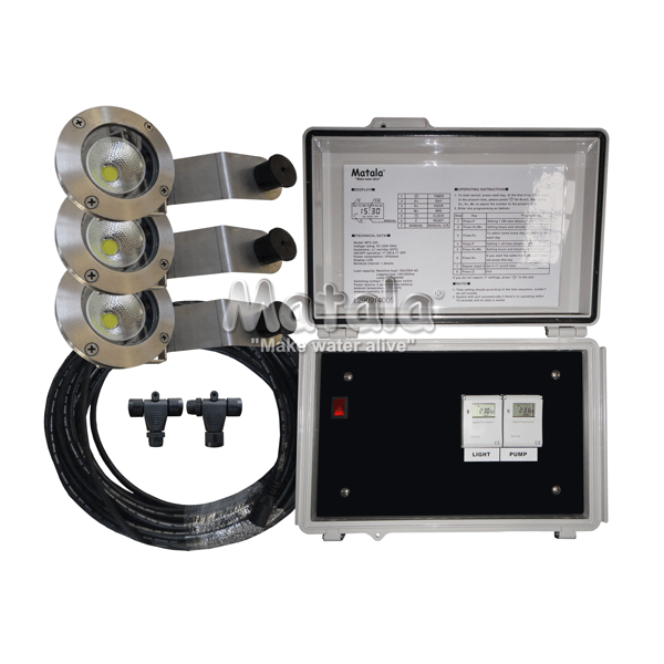 Matala 3 LED Light Kit with control unit MFC-11065