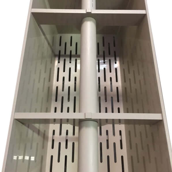 Sea Side Aquatics Medium 38" Bakki Shower W/ 3 x 4" Outlet 38-Shower