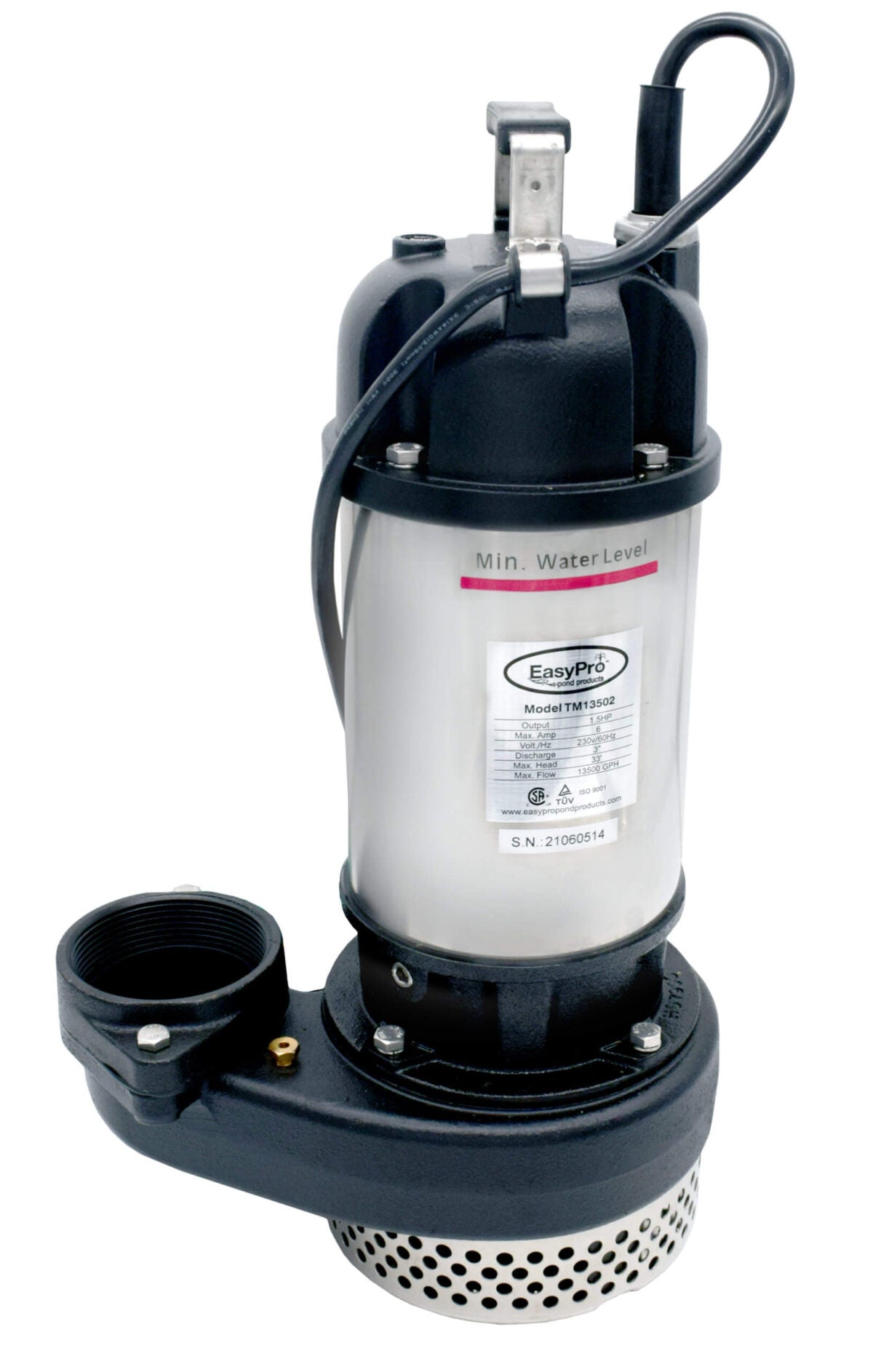 EasyPro 13500 GPH TM Low Head Series Pump TM13500