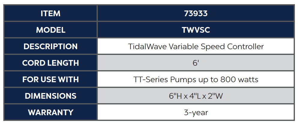 Atlantic Oase Pump Accessories TWVSC Pump 73933