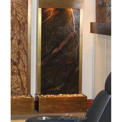 Adagio Water Features Harmony River Flush Mounted Towards Rear Of The Base HRF3511