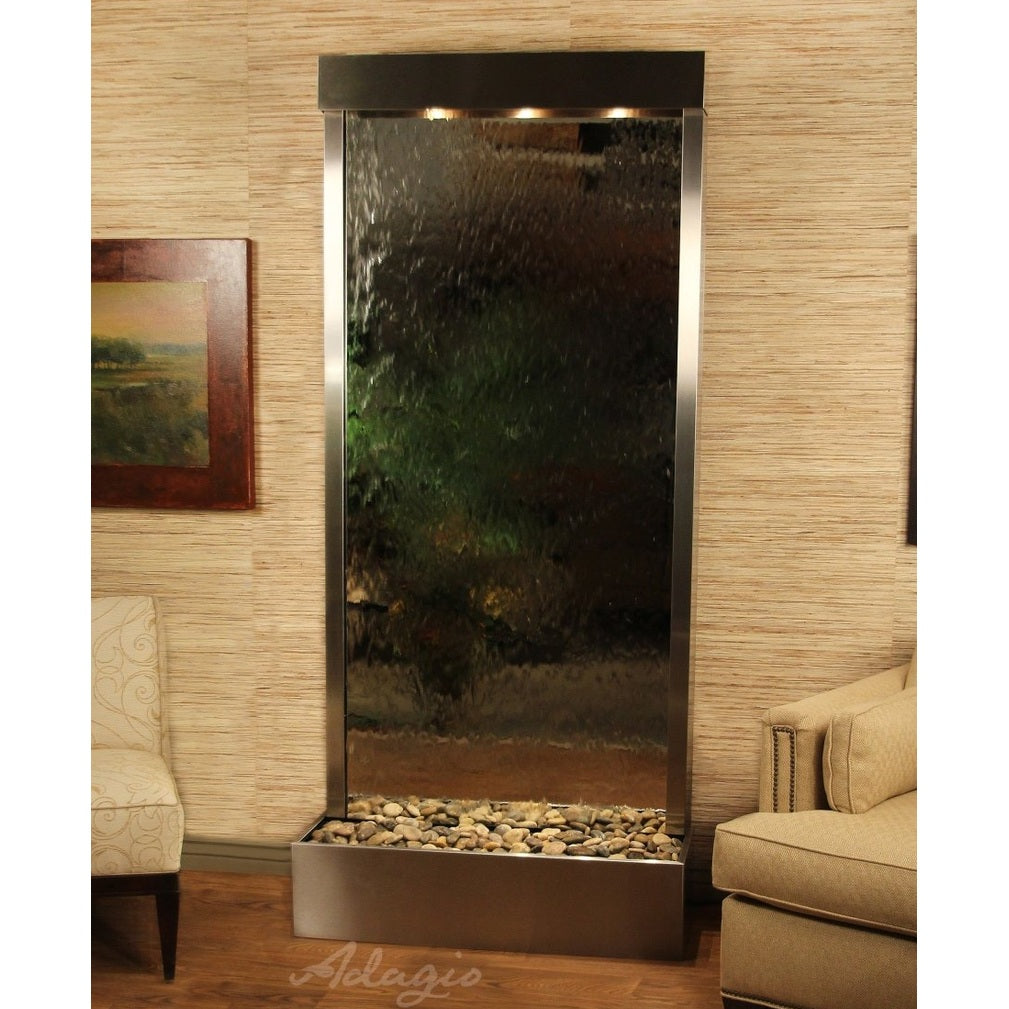 Adagio Water Features Tranquil River Flush Mounted Towards Rear Of The Base TRF3512