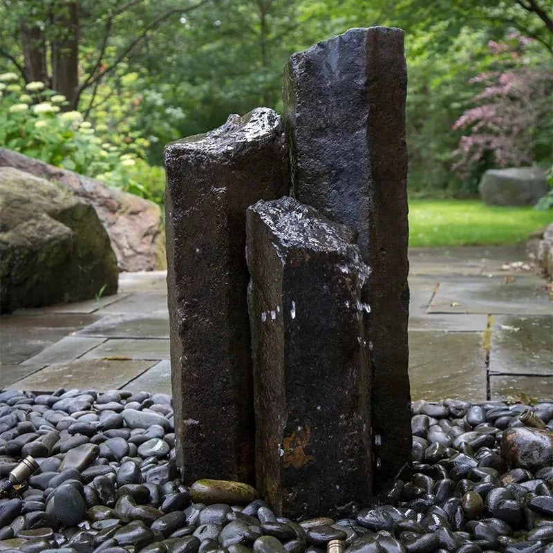Aquascape Natural Mongolian Basalt Columns Set Of 3 58062