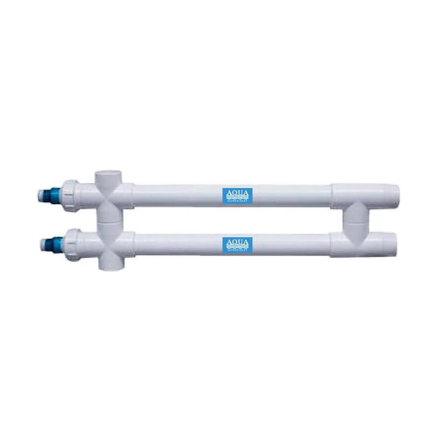AquaUV International, Classic 80 Watt Unit, 2", White, 2/L, 2/Inline Transformers, 220-230-240V/50Hz A00077