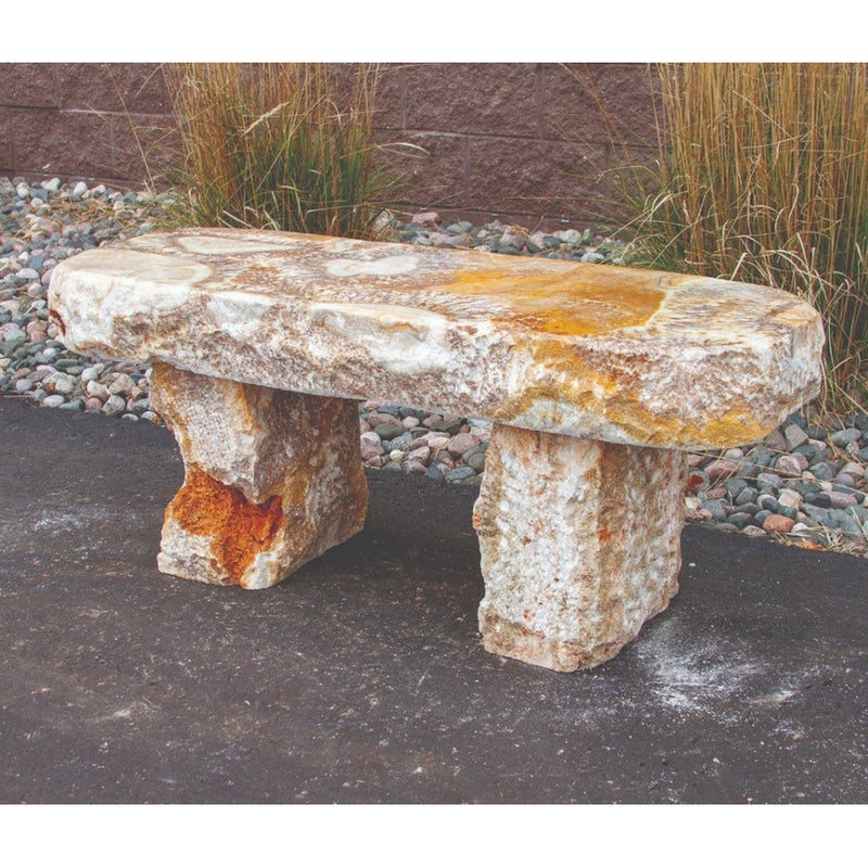 Blue Thumb Yellow Onyx Bench - 45