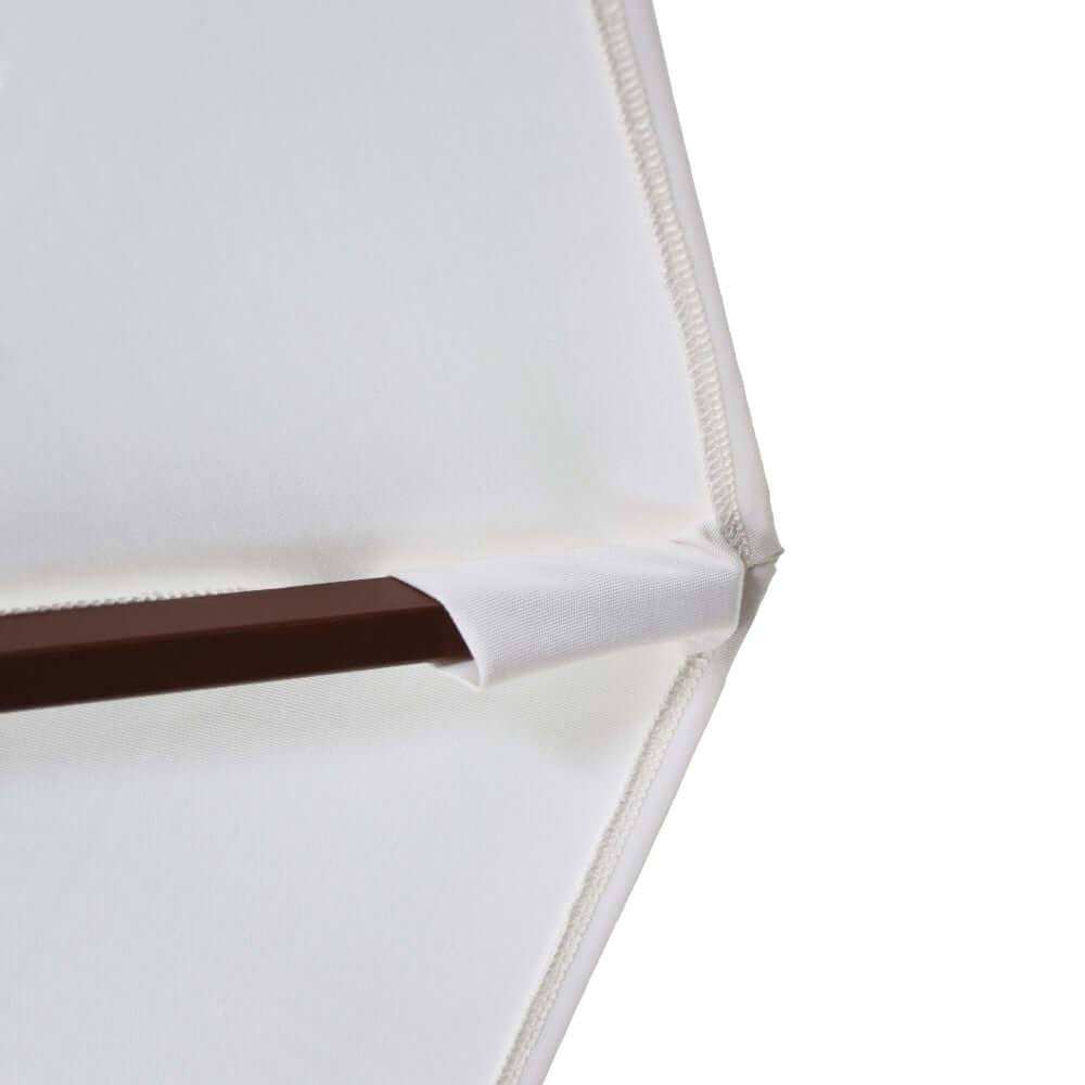 California Umbrella Grove Series 9 FT Commercial Grade Patio Umbrella Hardwood Pole with Push Lift MARE908
