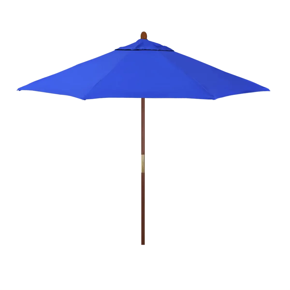 California Umbrella Grove Series 9 FT Commercial Grade Patio Umbrella Hardwood Pole with Push Lift MARE908