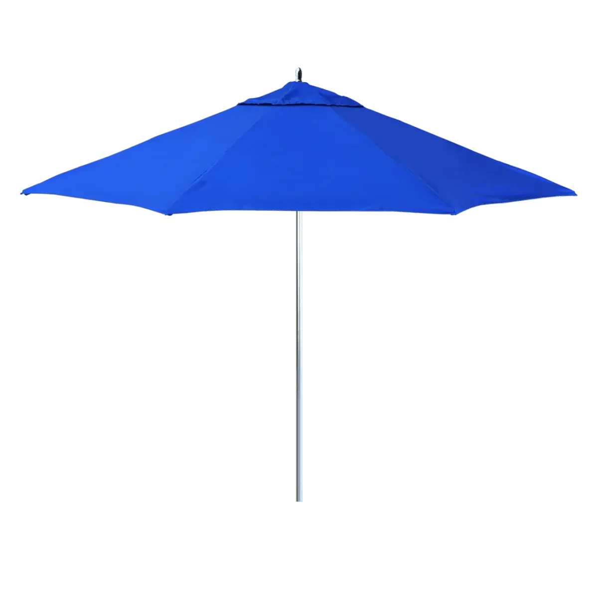 California Umbrella Newport Series 11 FT Round Commercial Patio Umbrella: Aluminum Pole, Pulley Lift And Fiberglass Ribs AATF118AH