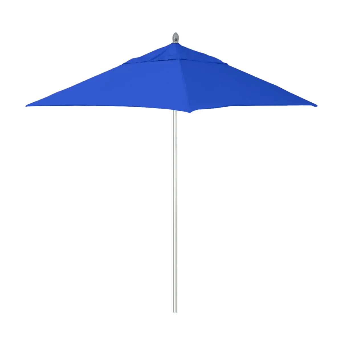 California Umbrella Newport Series 6 FT Square Commercial Patio Umbrella – Sturdy Aluminum Pole With Pulley Lift and Fiberglass Ribs AATF604AH