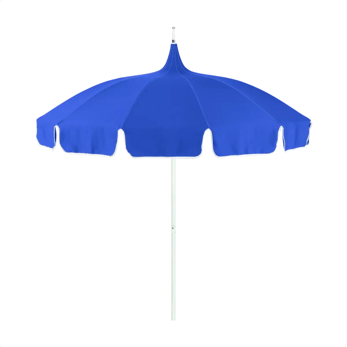 California Umbrella Pagoda Series Classic Cut Patio Umbrella – Lightweight Aluminum Pole with Fiberglass Ribs SMPT852CLAS