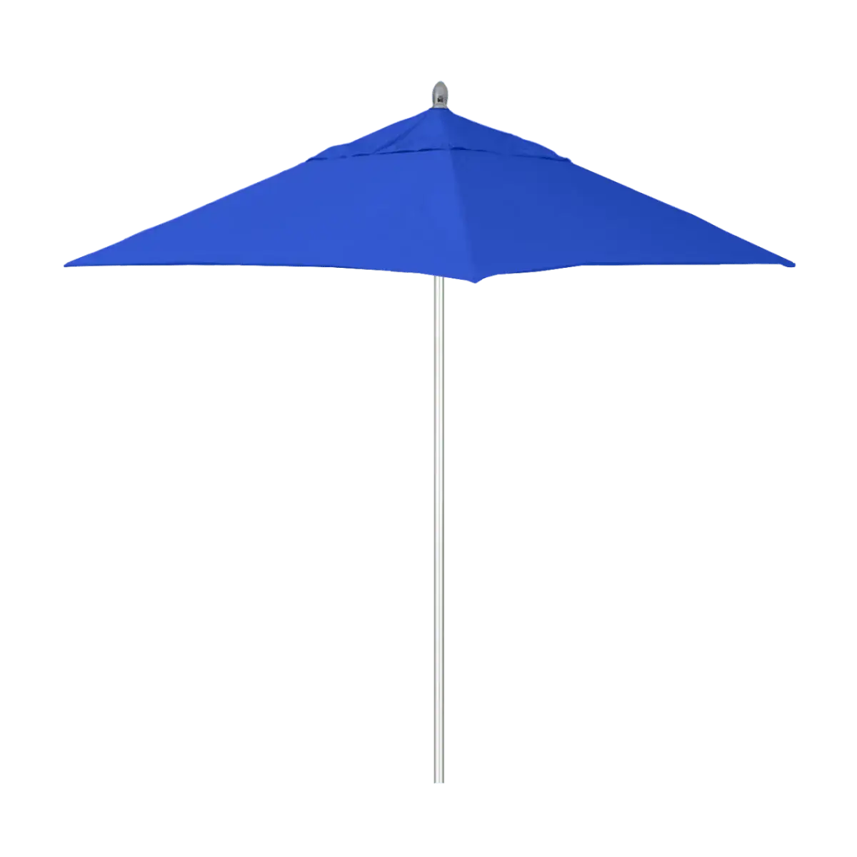 California Umbrella Rodeo Series 6 FT Square Commercial Patio Umbrella: Robust Aluminum Frame, Pulley Lift & Stainless Steel AAT604A