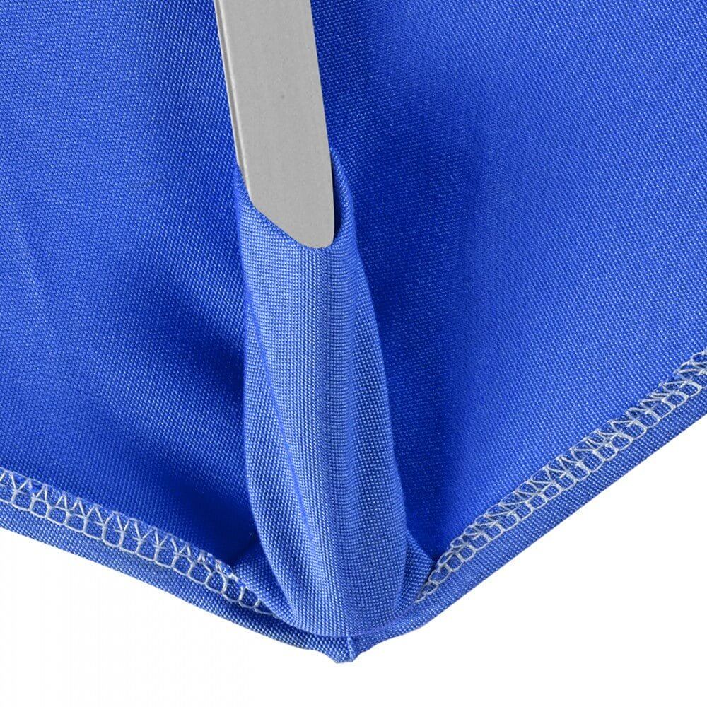 California Umbrella Rodeo Series 6 FT Square Commercial Patio Umbrella: Robust Aluminum Frame, Pulley Lift & Stainless Steel AAT604A