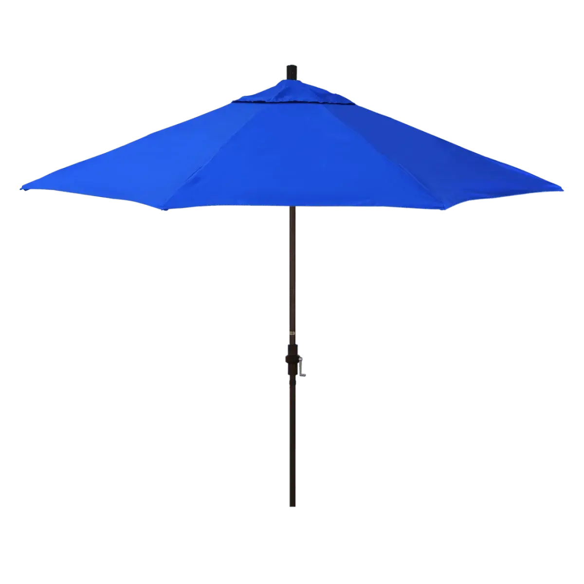 California Umbrella Sun Master Series 11 FT Patio Umbrella – Large Residential Shade with Collar Tilt And Crank Lift GSCUF118