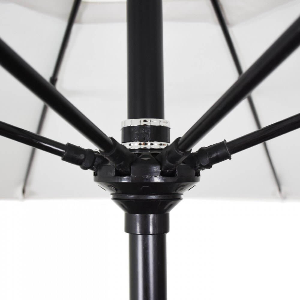 California Umbrella Sun Master Series 11 FT Patio Umbrella – Large Residential Shade with Collar Tilt And Crank Lift GSCUF118