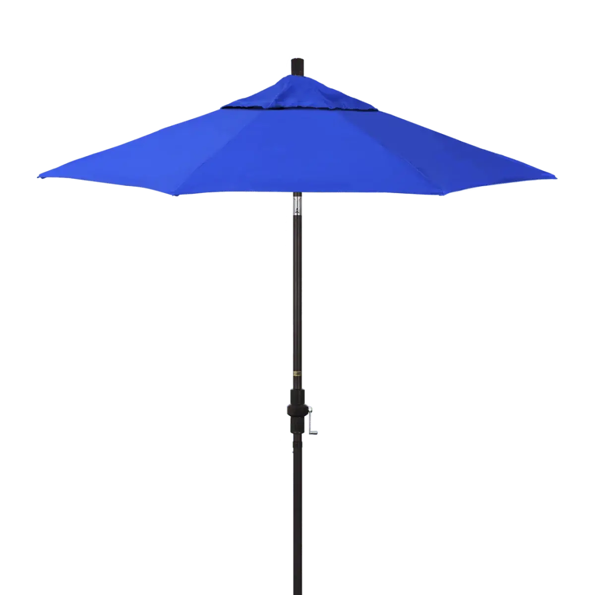 California Umbrella Sun Master Series 7.5 ft Patio Umbrella - Residential Grade with Collar Tilt and Crank Lift GSCUF758