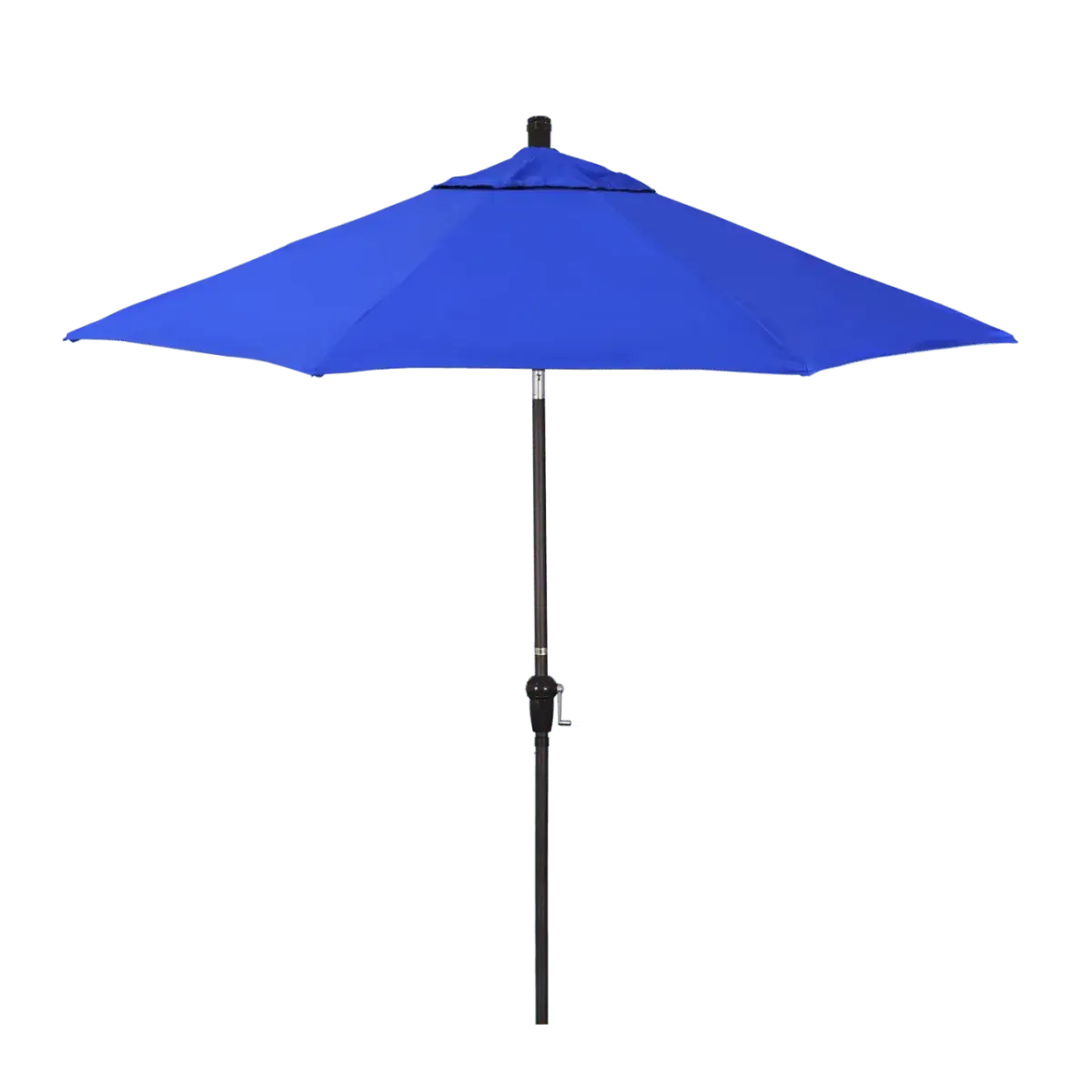 California Umbrella Sunset Series 9 Ft Aluminum Patio Umbrella – Residential Grade with Auto Tilt and Crank Lift SDAU908