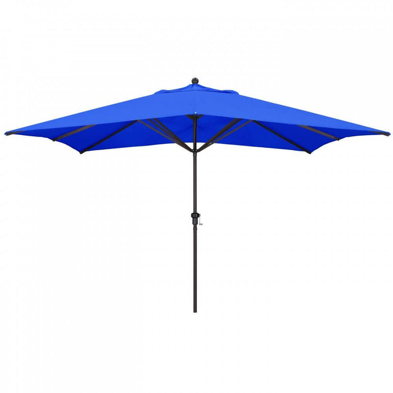 California Umbrella Tahoe Series Large 11 ft Rectangle Patio Umbrella - Residential Grade with Crank Lift GS1188