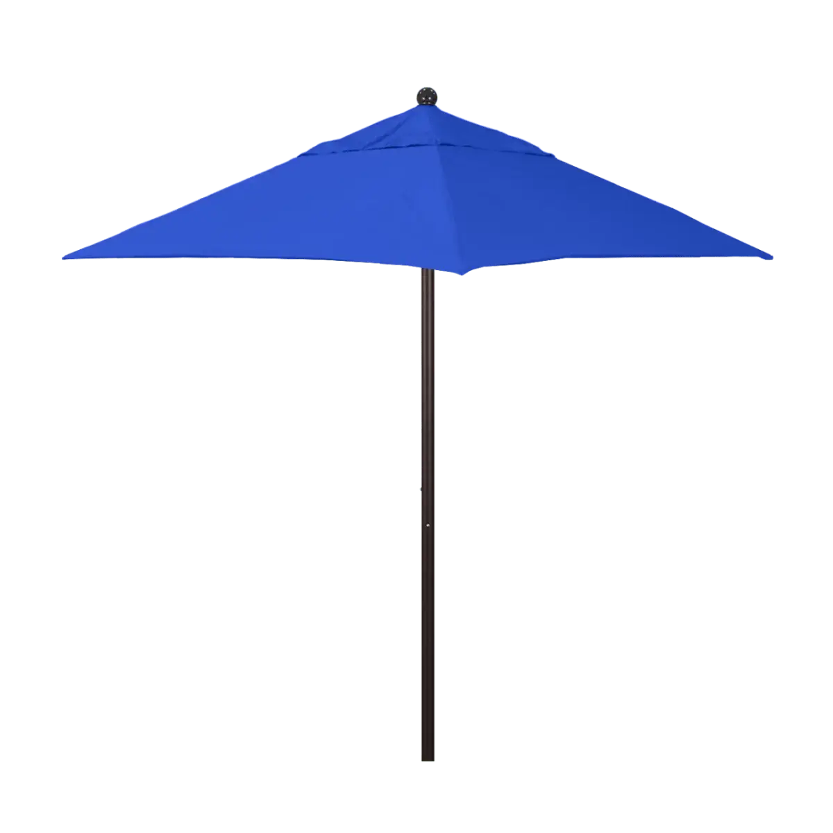 California Umbrella Venture Series 6 FT Square Commercial Patio Umbrella Quality Aluminum Construction With Push Lift and Fiberglass Ribs ALTO604