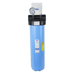 Crystal Quest Big Blue Whole House Water Filter, Alkalizing 4-6 GPM | 1-2 people CQE-WH-20006A