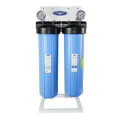 Crystal Quest Big Blue Whole House Water Filter, Alkalizing 4-6 GPM | 1-2 people CQE-WH-20006A