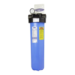 Crystal Quest Big Blue Whole House Water Filter, Alkalizing 4-6 GPM | 1-2 people CQE-WH-20006A