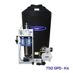 Crystal Quest Commercial Mid-Flow Reverse Osmosis System 500-7000 GPD CQE-CO-02024C