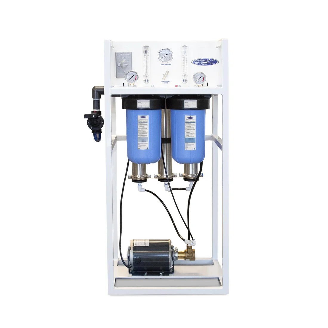 Crystal Quest Commercial Mid-Flow Reverse Osmosis System 500-7000 GPD CQE-CO-02024C