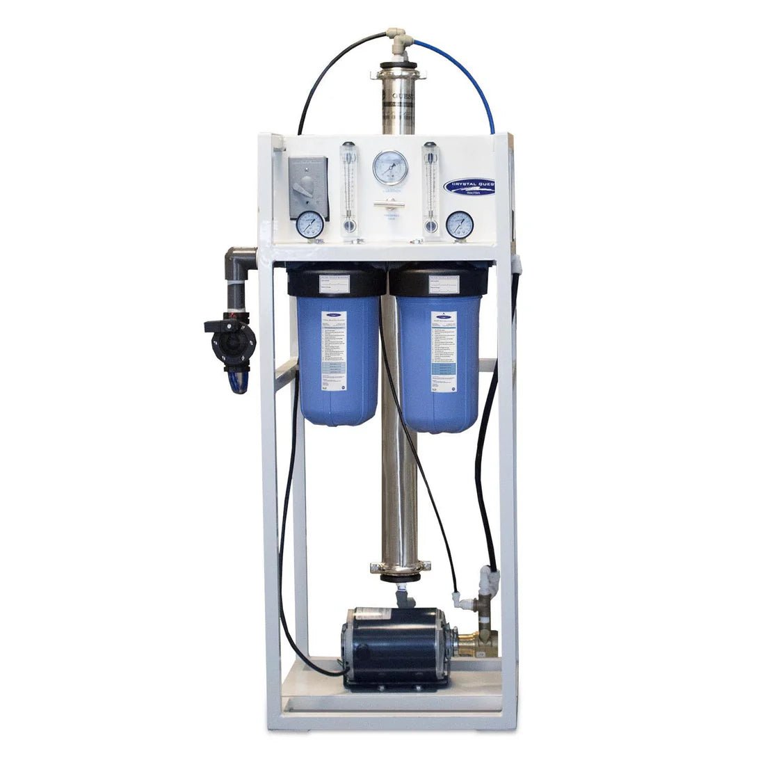 Crystal Quest Commercial Mid-Flow Reverse Osmosis System 500-7000 GPD CQE-CO-02024C