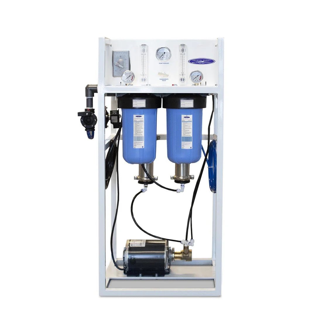 Crystal Quest Commercial Mid-Flow Reverse Osmosis System 500-7000 GPD CQE-CO-02024C