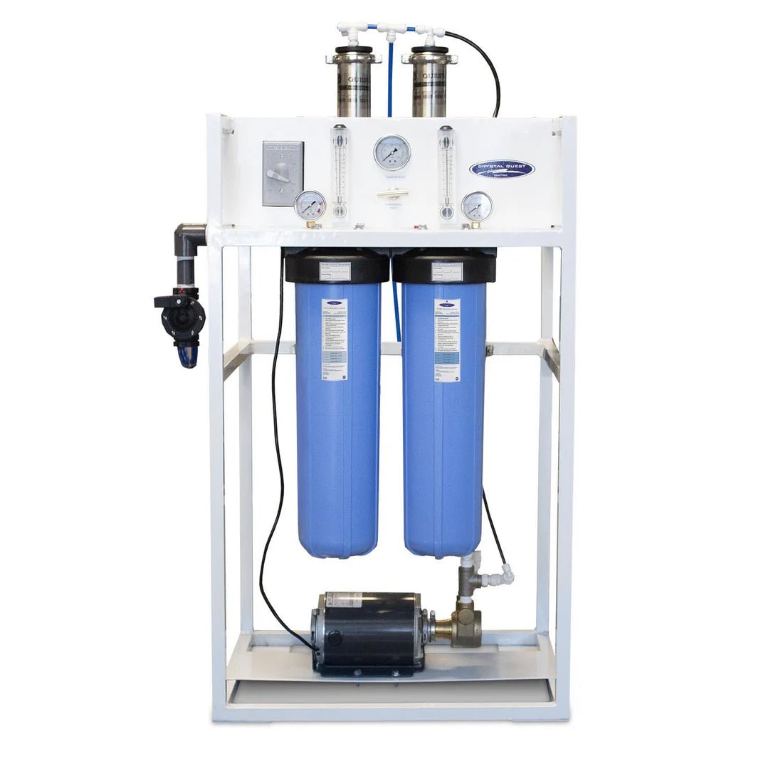 Crystal Quest Commercial Mid-Flow Reverse Osmosis System 500-7000 GPD CQE-CO-02024C