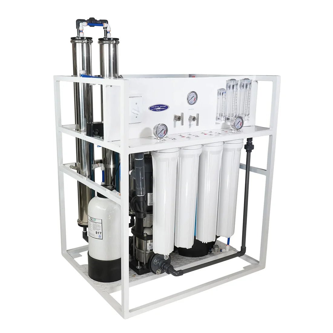 Crystal Quest Medical Mid-Flow Reverse Osmosis System 500-7000 GPD CQE-CO-02055K165