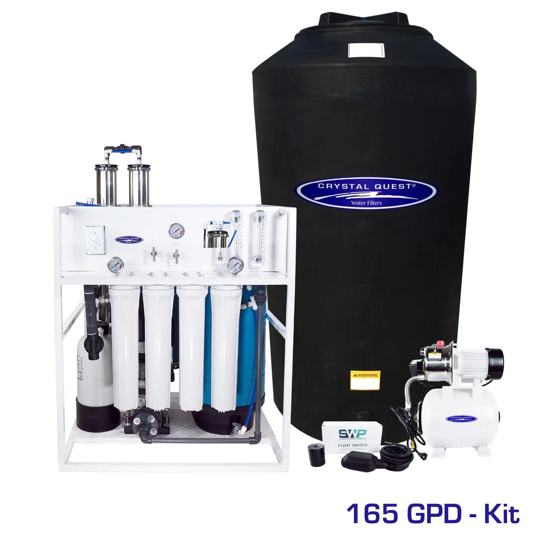 Crystal Quest Medical Mid-Flow Reverse Osmosis System 500-7000 GPD CQE-CO-02055K165
