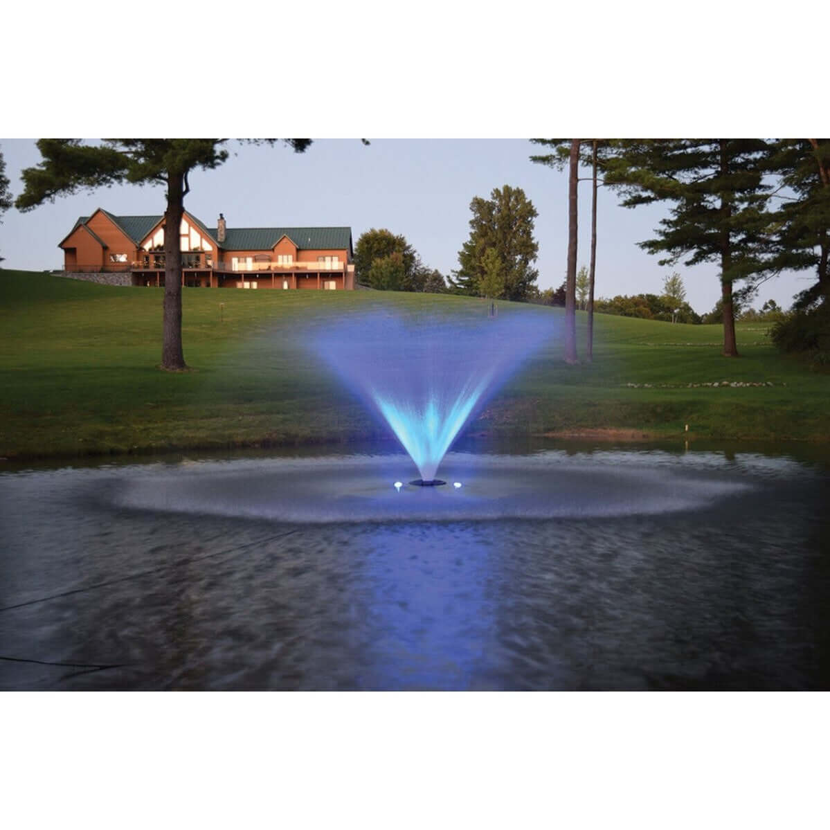 EasyPro 6 RGBW, Stainless Steel LED Light Kit 17 watt each - Fit new, one piece Kasco Floats RGB6N-100