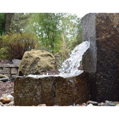 EasyPro Trilogy Falls Basalt Set - 30" center pillar with three landing stones basalts only HBF30