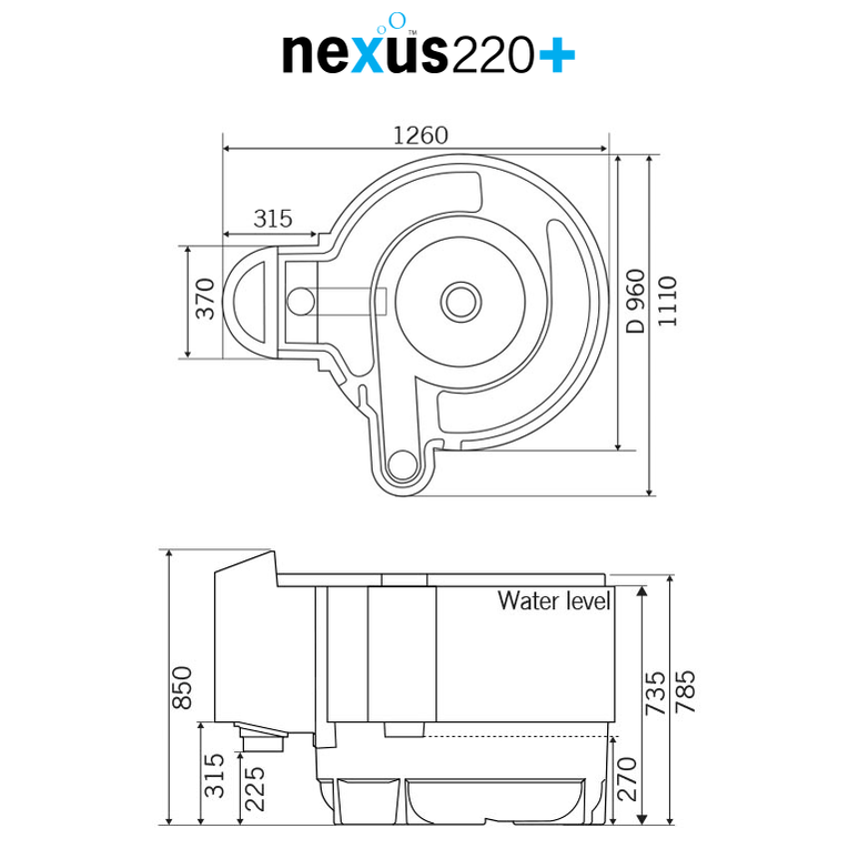 Evolution Aqua Nexus EAZY 220 4,800 Gallons NEXEAZ220