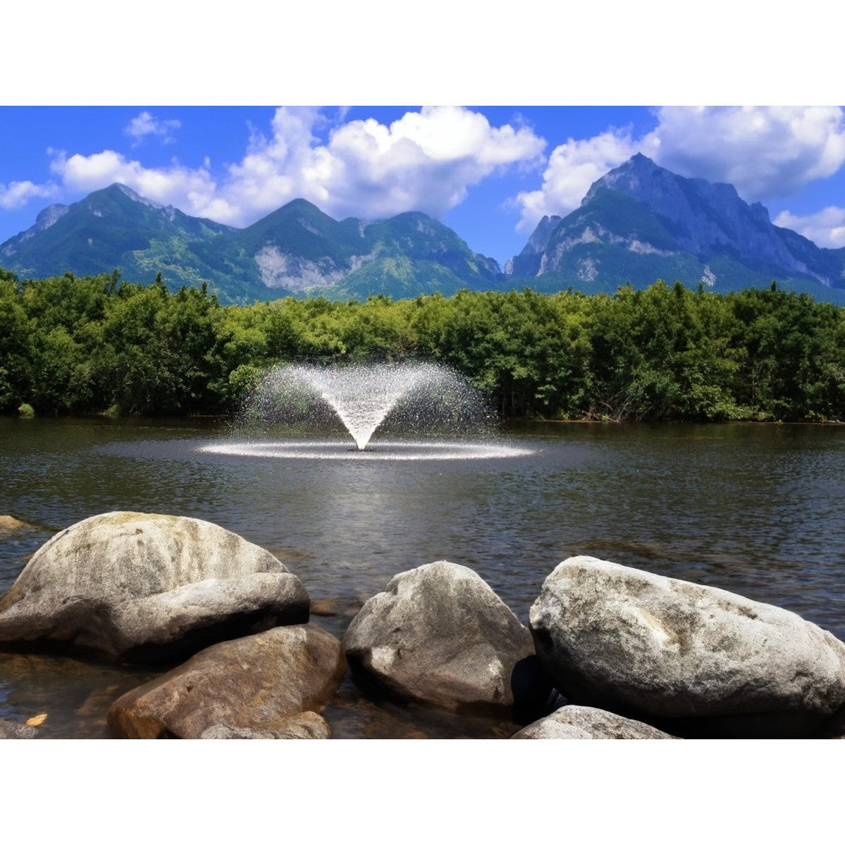 Kasco 4400VFX 1 HP Display Fountain Pond Aerator - 120V