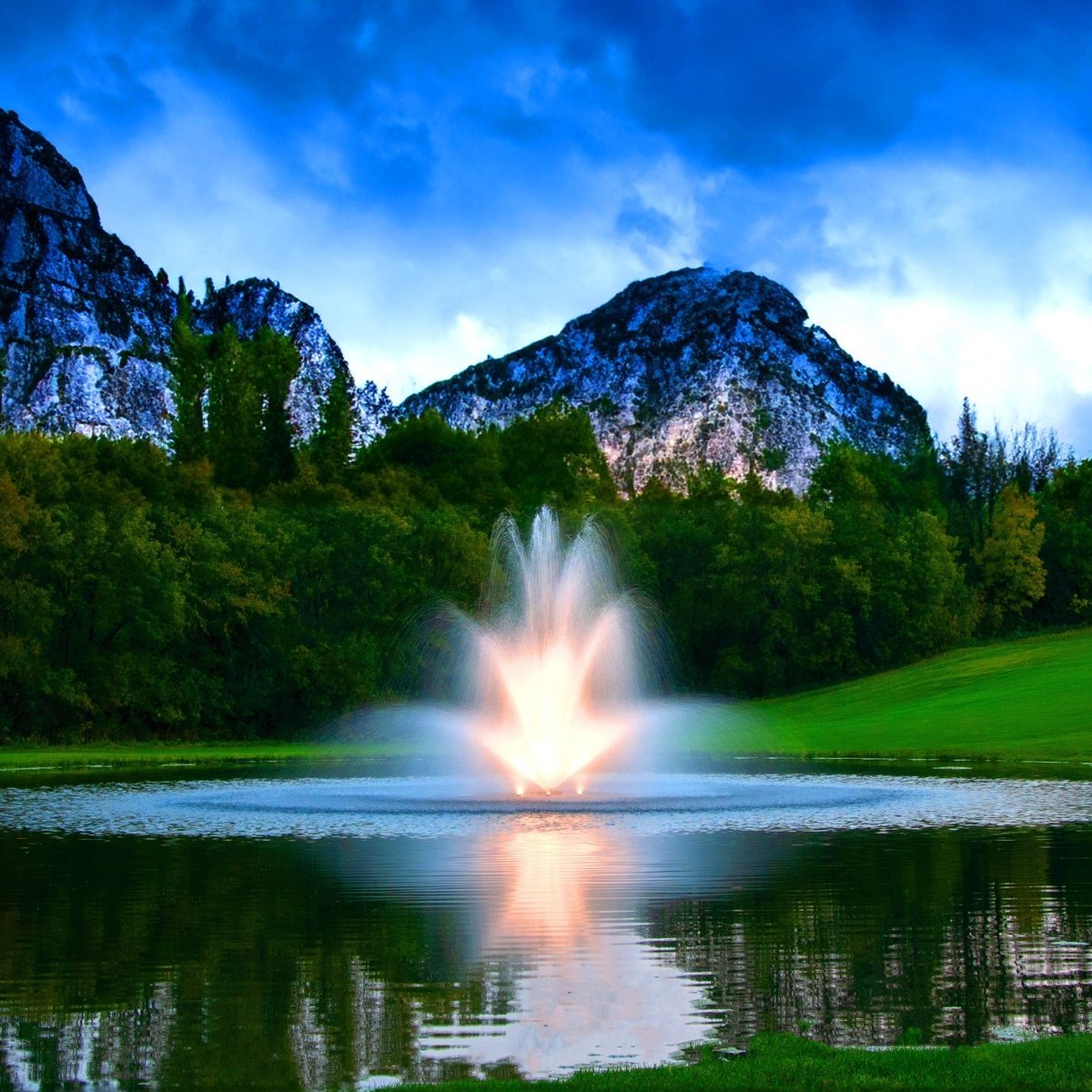 LED - 3 Light Kit Light Kit Only Kasco 3 LED Light Fountain Lighting Kit