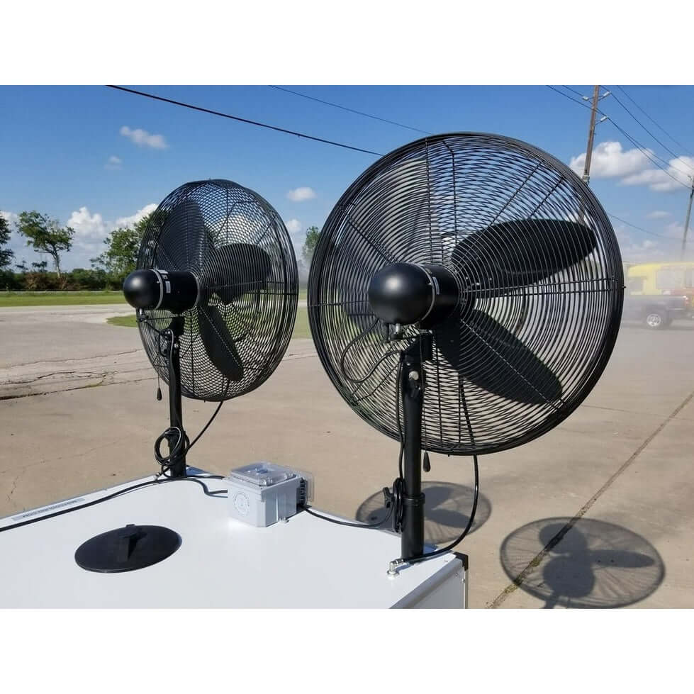 Mistcooling Industrial Portable Misting Fan System with 100 Gallon Tank MC36095