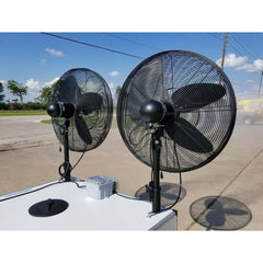 Mistcooling Industrial Portable Misting Fan System with 100 Gallon Tank MC36095