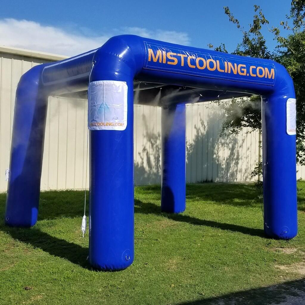 Mistcooling Inflatable Misting Station | Inflatable Misting Tent MC31160