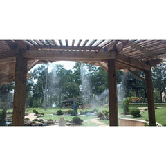 Mistcooling Patio Misting Fan - Outdoor Fan 18 Inch Oscillating - High Pressure - With Center Hub MC36110