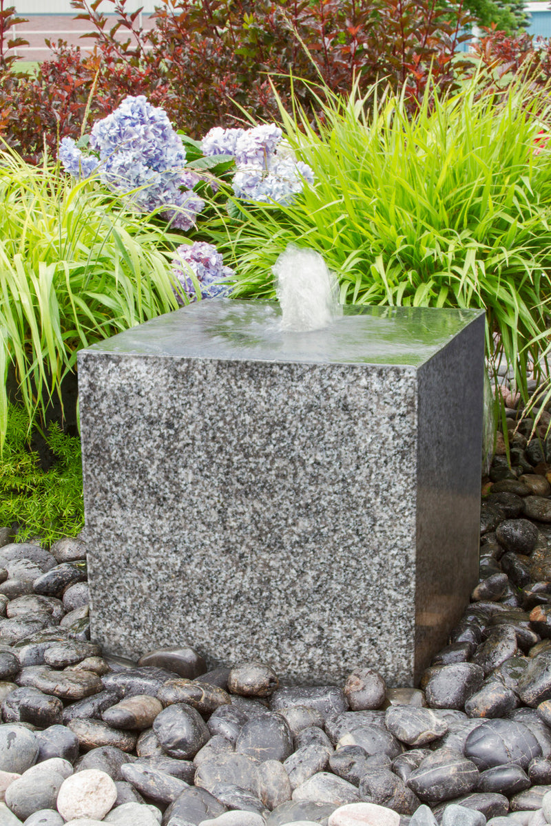 Blue Thumb Kanji Fountain Kit - Granite Cube ABZ130