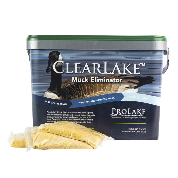 ProLake ClearLake Muck Eliminator - Water Soluble Packets 24 lbs. 40.8205