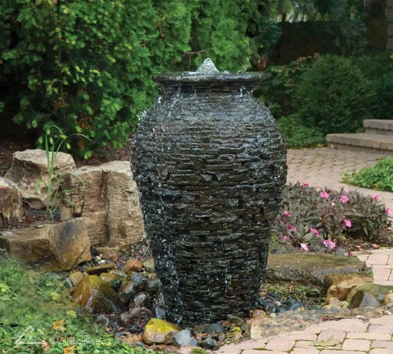 Aquascape Stacked Slate Urns 98940