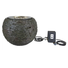 Aquascape Fire and Water Stacked Slate Sphere Medium 58093