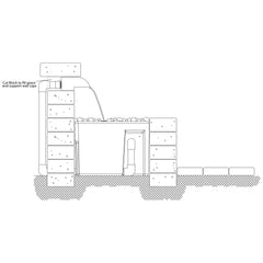 Atlantic Oase 36" Stainless Steel Spillway 316 SS36-316