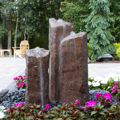 Blue Thumb Triple Handcrafted "Basalt" Fountain Kit LA7400